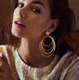 Layers Ring Earrings